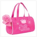 Poodle Princess Plush Carrier