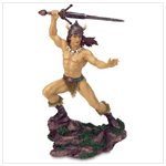 Viking Warrior with Sword Figurine