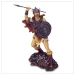 Viking Warrior with Shield Figurine