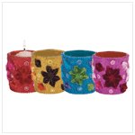 Beaded Candle Cups
