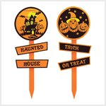 Halloween Garden Stake Set