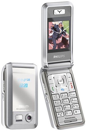 Philips - Unlocked Xenium TriBand GSM Cell Phone