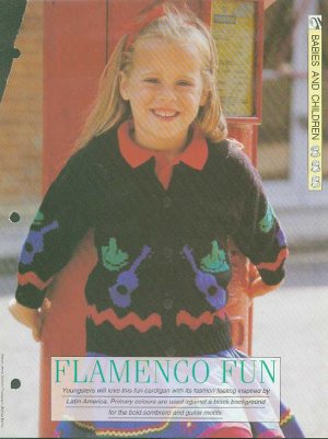 Knitting Patterns Girls Cardigan | Dobbles Craft Designs