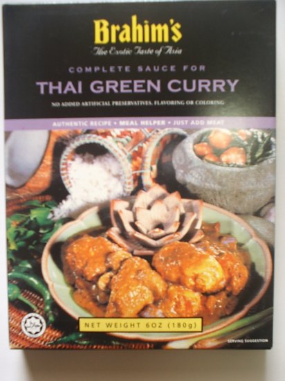 Brahim's Thai Green Curry