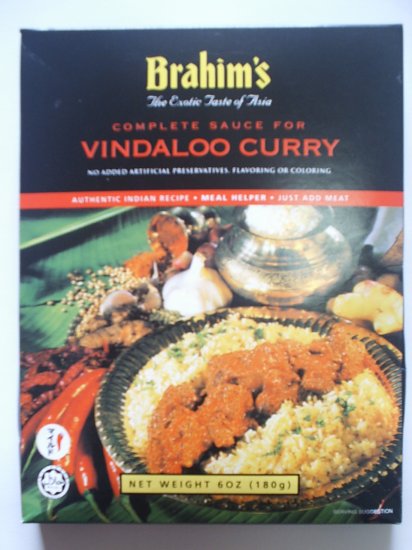 Brahim's Vindaloo Curry