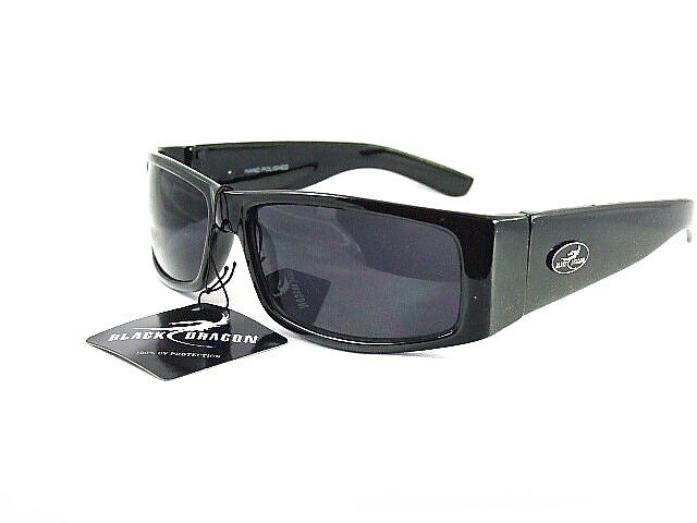 Men Fashion Designer Sunglass Black Dragon 1004