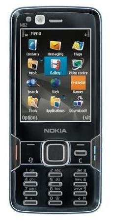 Nokia N82 Quadband 3G HSDPA GPS Unlocked Phone (SIM Free) + 2GB Memory Card