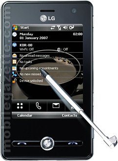 LG KS20 Triband 3G HSDPA PDA Unlocked Phone (SIM Free) + 1GB Memory card