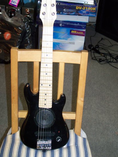 baby electric with built in amp