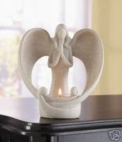 Graceful Guardian Angel Candle Holder - Angel candle holder