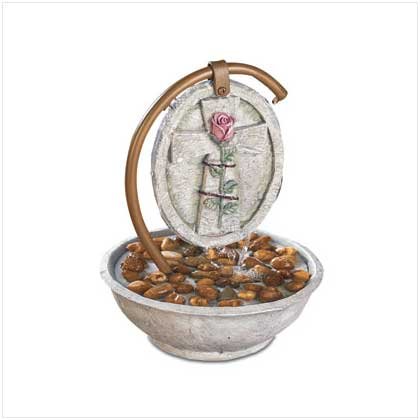 Serene Desk Fountain - water fountain - Serenity Prayer