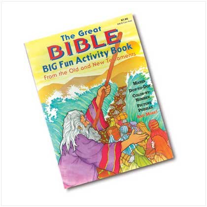 Jumbo Bible Activity Book