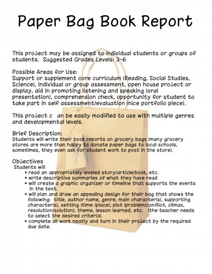 Paper Bag Project