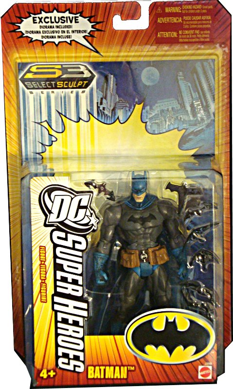 Mattel J2008 Dc Superheroes S3 Select Sculpt Batman 6 Dcuc Universe Classics 