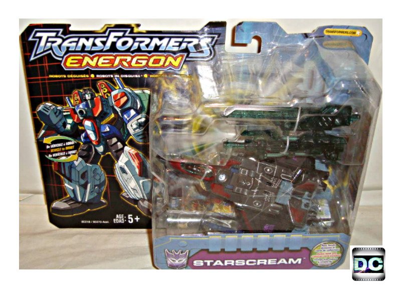 Transformers Energon Starscream (Dark Black Ghost) 2003 RID Deluxe Decepticon Jet (Unicron Trilogy)