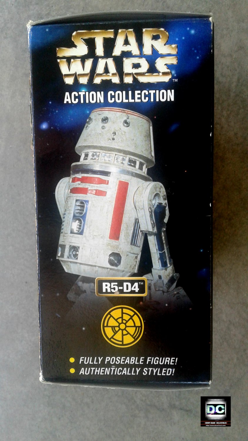 Star Wars 6 inch R5-D4 1/6 Scale Figure for Sideshow â 12in Kenner Action Collection 1998 POTF2
