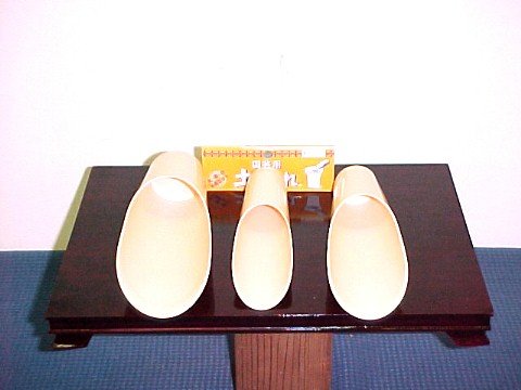 Japanese Bonsai Soil Scoops / Set of 3 sizes Plastic