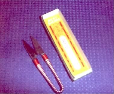 Japanese Miniature 4 Inch Bonsai Leaf Scissors Tool