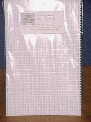 Larger Size Bonsai Pot Screen Material- 5 big sheets!