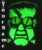 Ebay Store Logo Green Frankenstein Halloween Dress Up your Ebay Store Add your Store Name!!