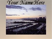 Ebay Store Logo Hawaii Sunset Skyline Dress Up your Ebay Store Add your Store Name!!
