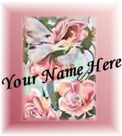 Ecrater Store Logo & HomePage Image Pink Flower Fairy Dress Up your Ecrater Store Add your Name!