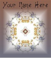 Ecrater Store Logo & HomePage Image Kaliedescope Brown Dress Up your Ecrater Store!!