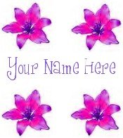 Ecrater Store Logo & HomePage Image Pink Lilies Lily flower Dress Up your Ecrater Store!!