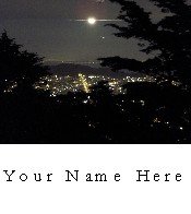 Ecrater Store Logo & HomePage Image San Francisco Night View Dress Up your Ecrater Store!!