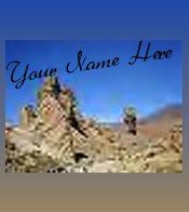 Ecrater Store Logo & HomePage Image Desert Rock Formation Dress Up your Ecrater Store!!