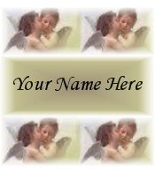 Ecrater Store Logo & HomePage Image Cherubs Baby Angels kiss Dress Up your Ecrater Store!!