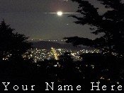 Neoloch.com Store Banner and Logo Combo San Francisco Night View Add your Store Name!