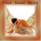 Neoloch.com Store Banner and Logo Combo Angel Fairy Woman Add your Store Name!