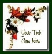 Neoloch.com Store Banner and Logo Combo Daisy Corn Flowers Add your Store Name!