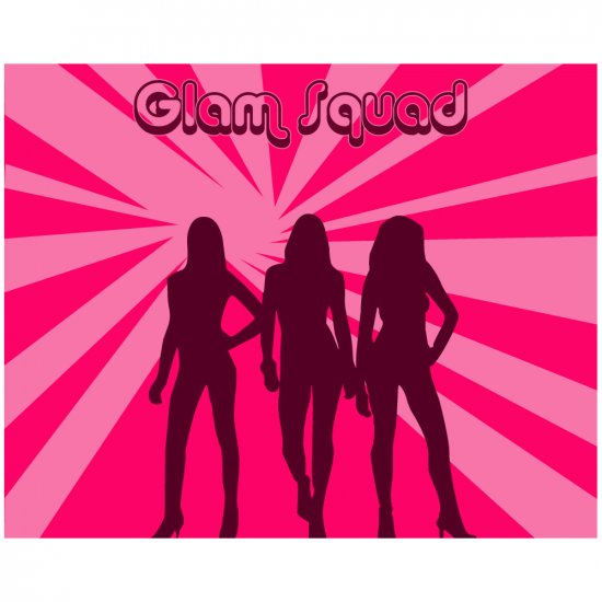 Glam Squad 5 - 8x10 Print