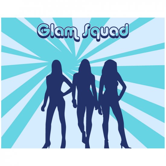 Glam Squad 3 - 8x10 Print