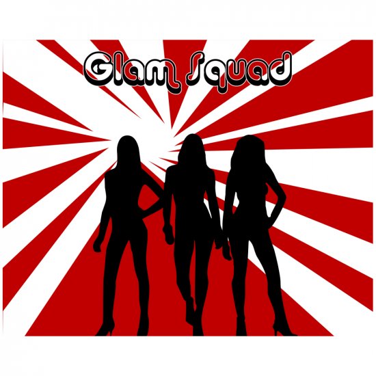 Glam Squad 2 - 8x10 Print