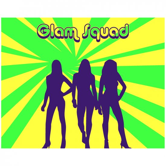 Glam Squad 1 - 8x10 Print