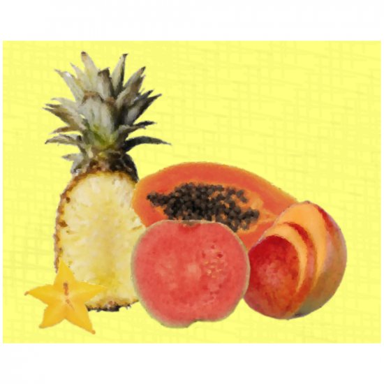 Tropical Fruits - 8x10 Print