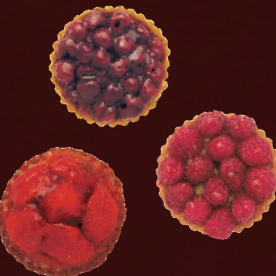 Bake Shop 3 - TARTS - 8x8Print
