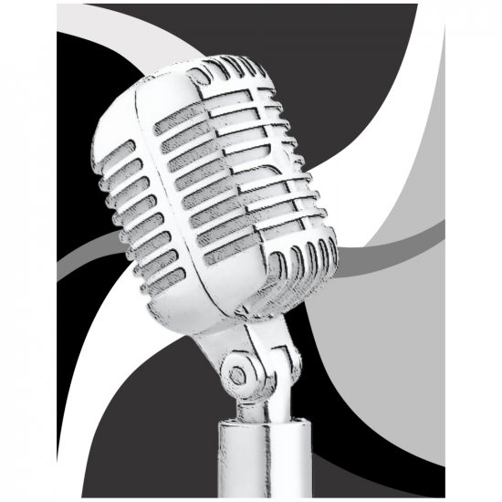 The Mic - 11x14 Print