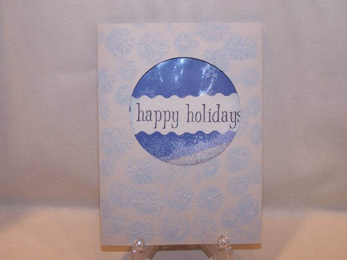 Happy Holidays shaker #147