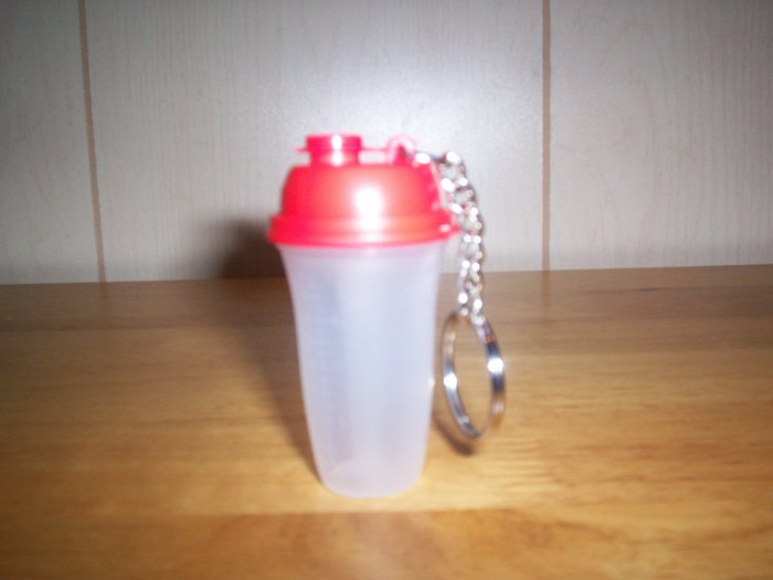 Tupperware Quick Shake Key Chain Collectible