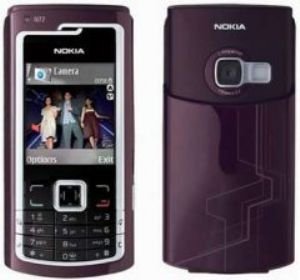 Nokia N72 Plum Tri-Band Unlocked Cell Phone