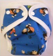 Naughty Monkey - Snazzy Cloth Diaper (RM 68)