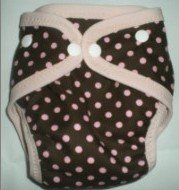 Cocoa Dots - Snazzy Cloth Diaper (RM 68)