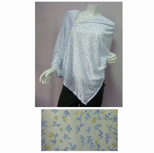 Nursing Poncho-Blue Floral, RM 59.90