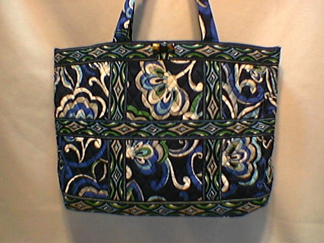 Vera Bradley Large Tic Tac Tote overnight weekend diaper bag XL ...