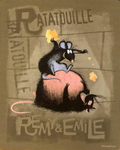 Ratatouile Fleece Blanket