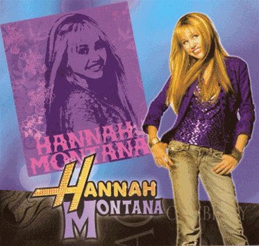Hanna Montana Fleece Blanket
